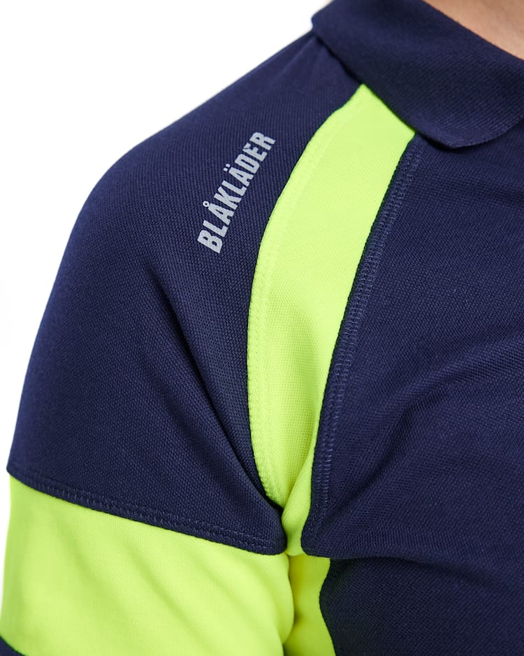 3529 Women's Polo Shirt with Hi-vis