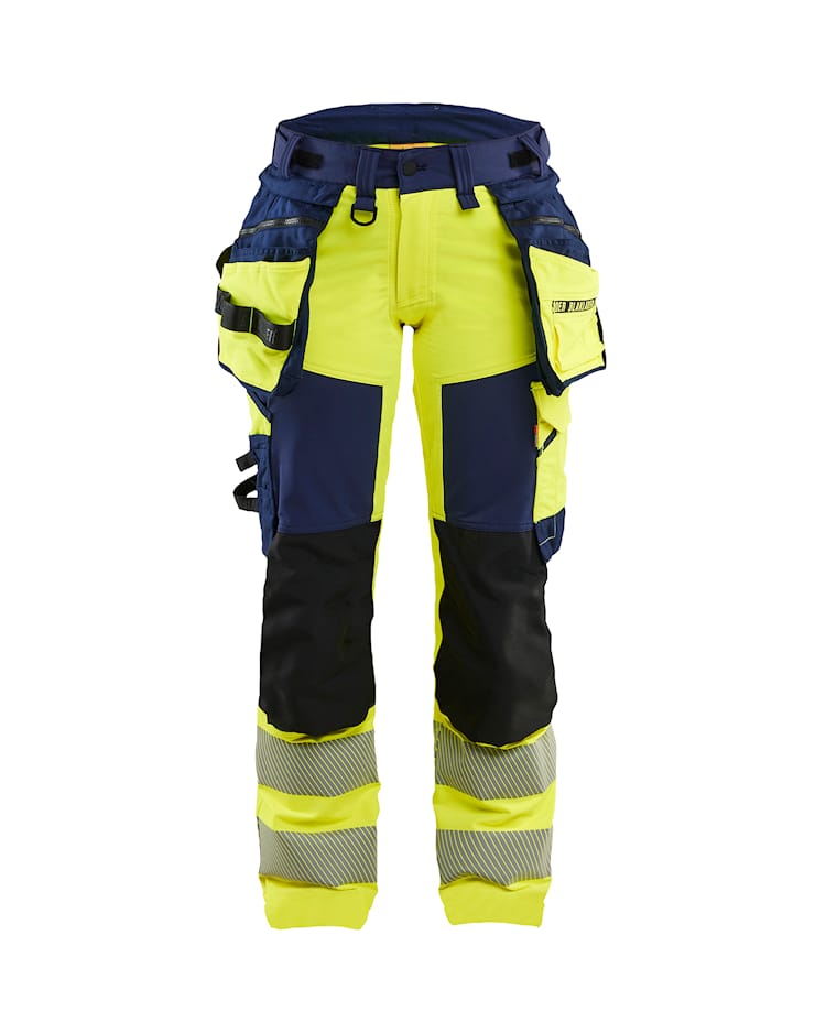 7022 Women's Hi-Vis Trousers 4-way Stretch