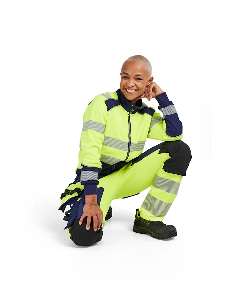 7022 Women's Hi-Vis Trousers 4-way Stretch