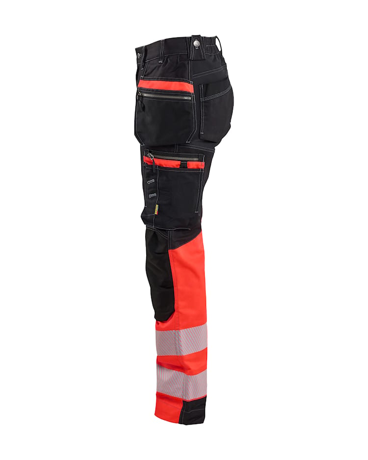 7196 Women's Hi-vis Trousers with Stretch