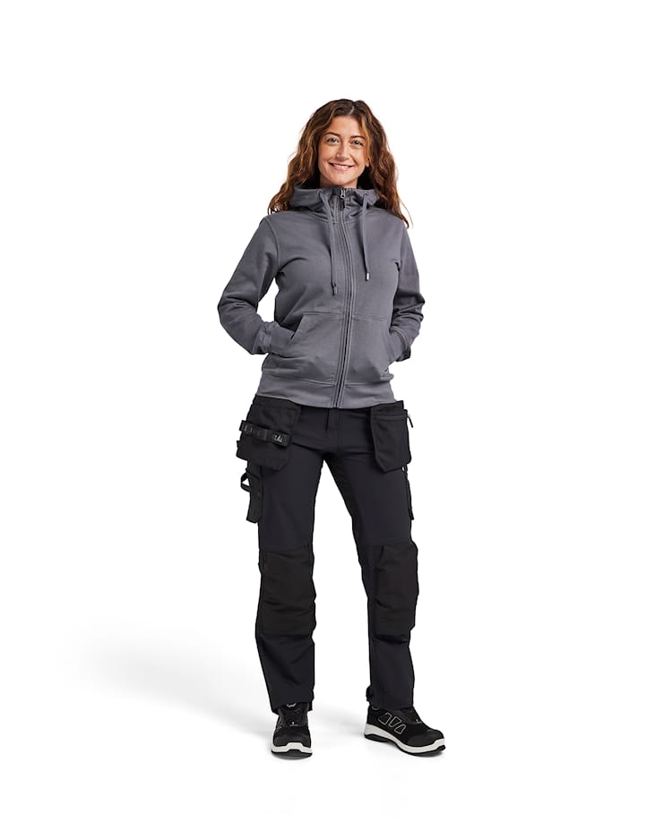 3395 Women's Hoodie with Full Zipper