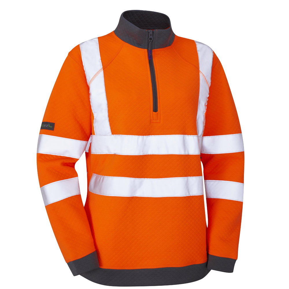 ELBERRY Leo EcoViz Womens 1/4 Zip Sweatshirt