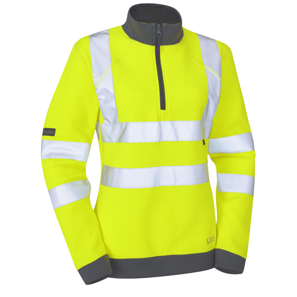 ELBERRY Leo EcoViz Womens 1/4 Zip Sweatshirt