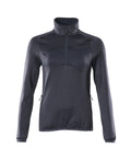 18053  Fleece Jumper with half zip