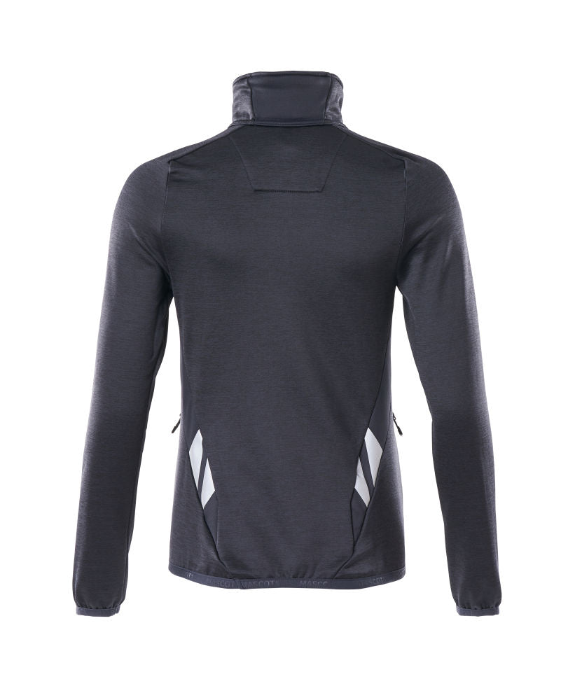 18053  Fleece Jumper with half zip