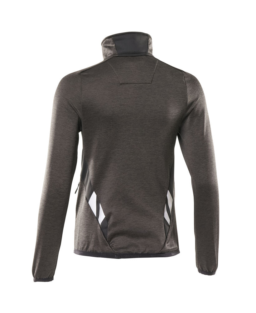 18053  Fleece Jumper with half zip