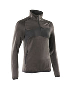 18053  Fleece Jumper with half zip