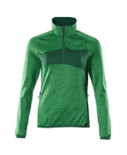 18053  Fleece Jumper with half zip