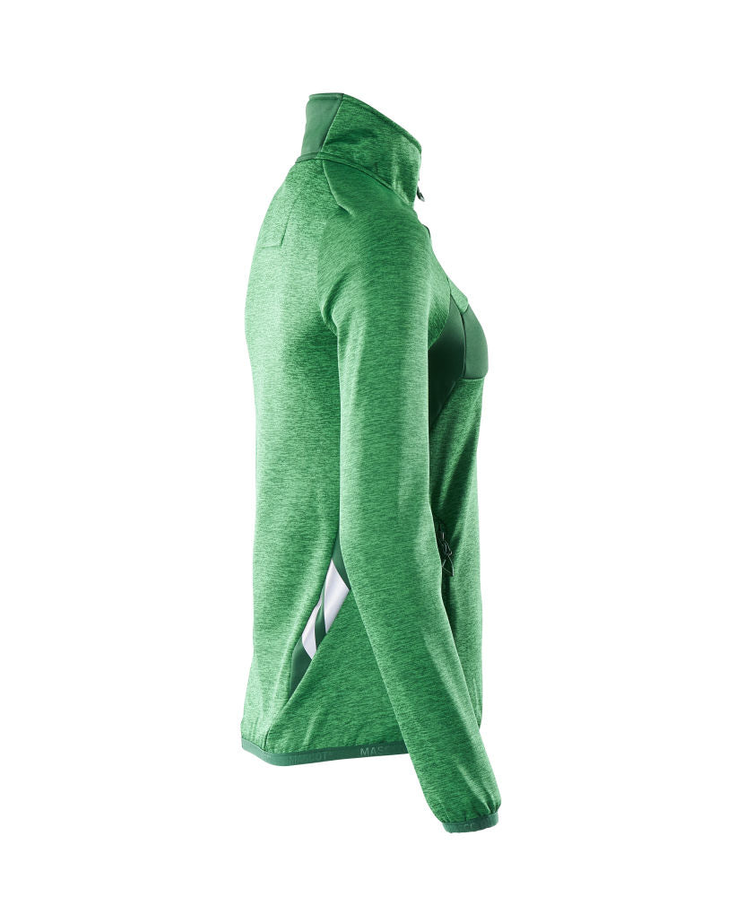 18053  Fleece Jumper with half zip