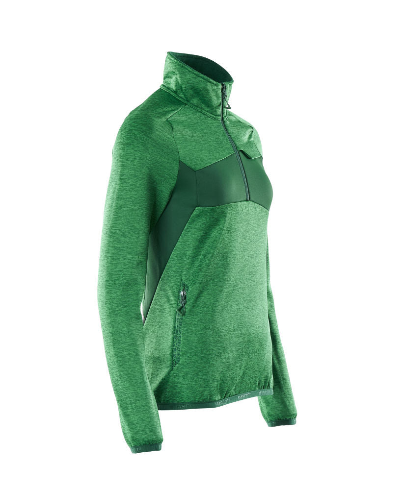 18053  Fleece Jumper with half zip