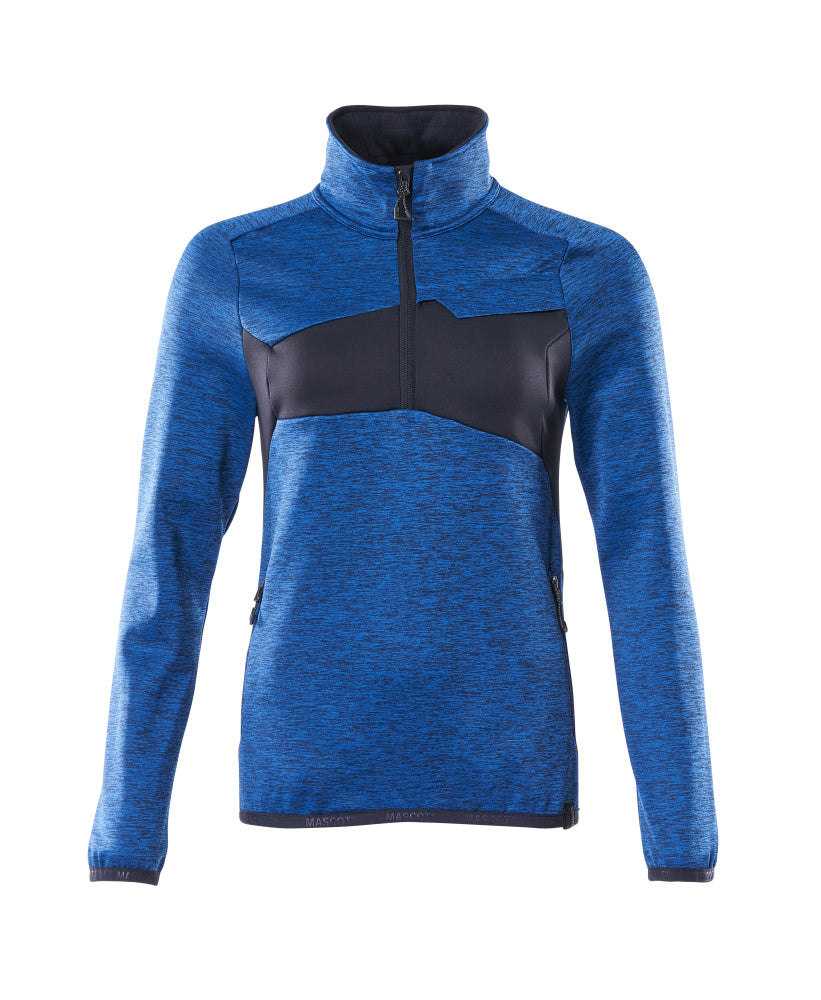18053  Fleece Jumper with half zip