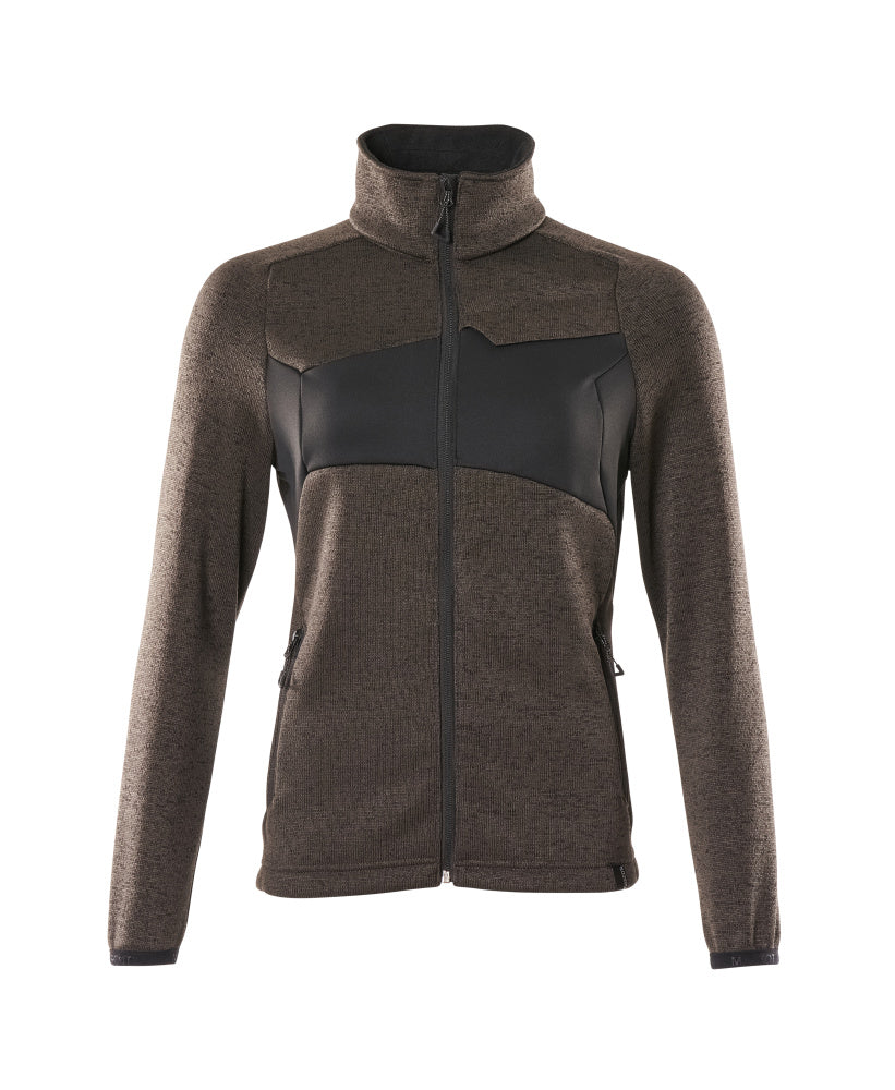 18155 Knitted Jumper with zipper