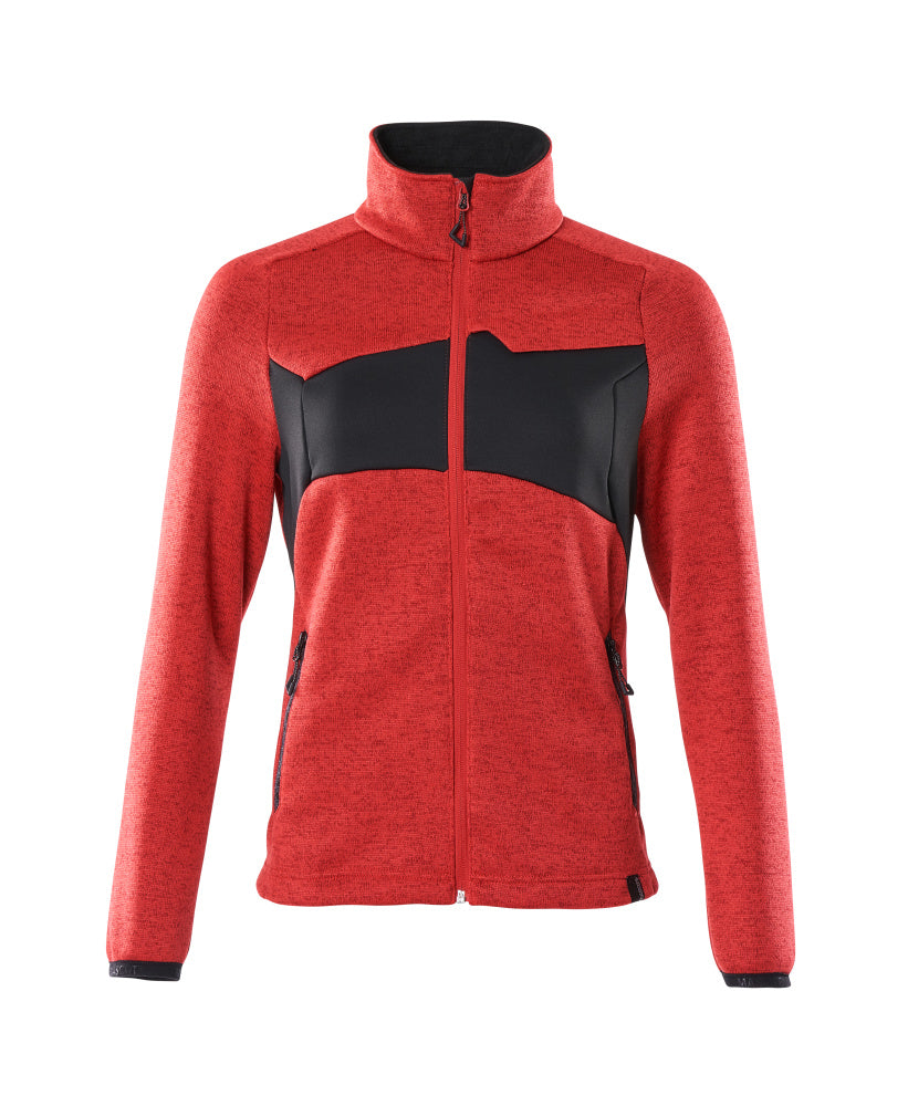 18155 Knitted Jumper with zipper