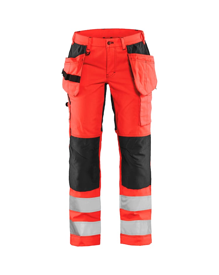 7163 Women's Hi-Vis Trousers with Stretch