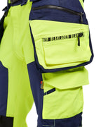 7022 Women's Hi-Vis Trousers 4-way Stretch
