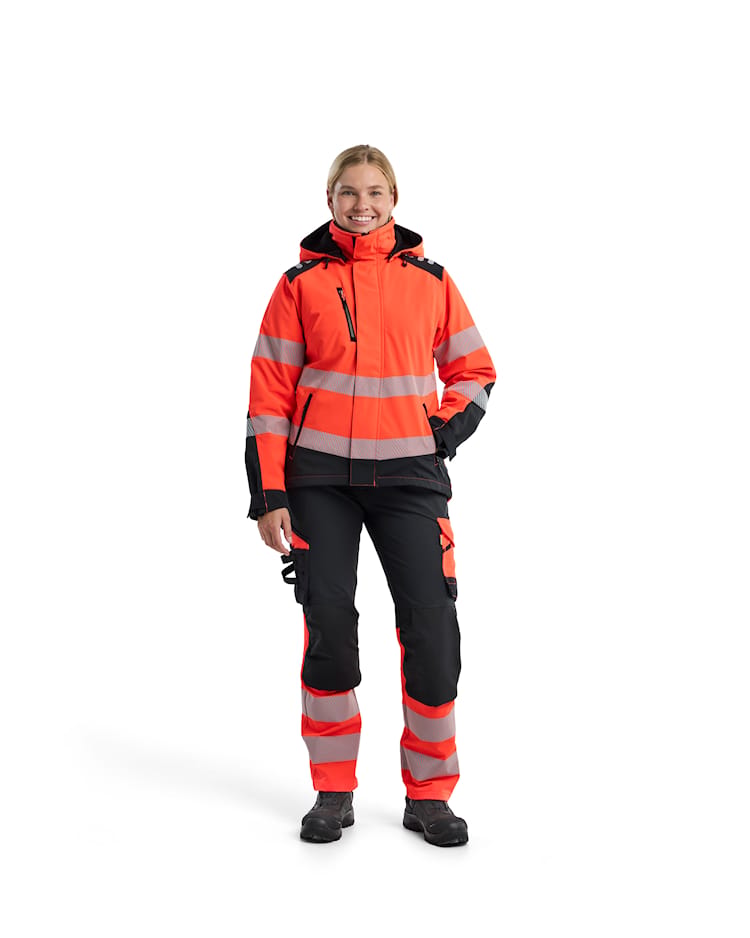 4401 Women´s Hi-vis Lightweight Lined Winter Softshell Jacket