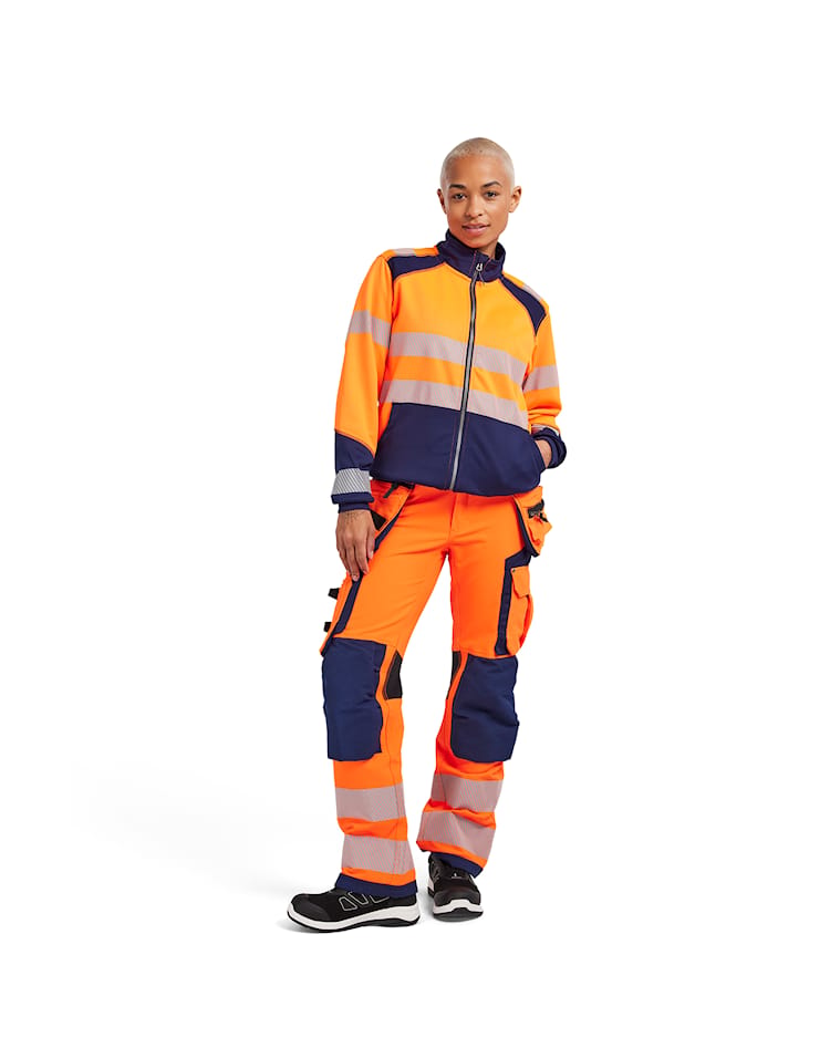 3508 Women’s Hi-Vis Sweatshirt with Zipper