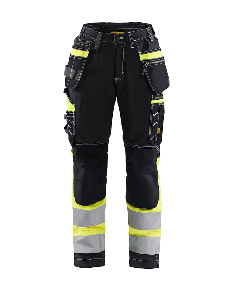 7196 Women's Hi-vis Trousers with Stretch