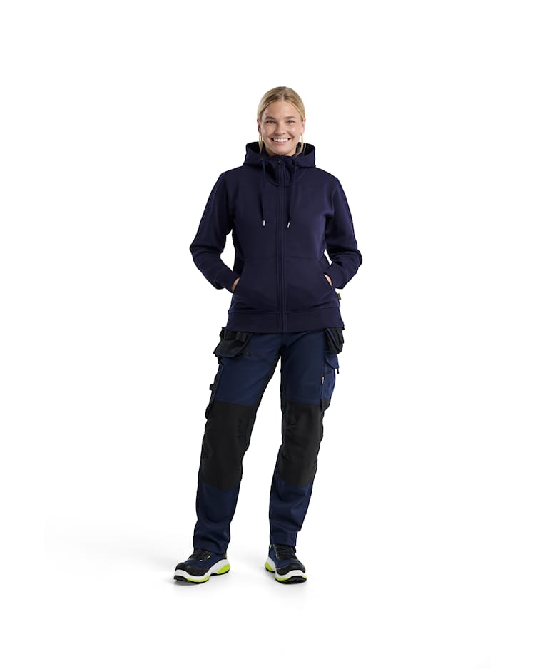 3395 Women's Hoodie with Full Zipper