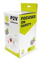 Beeswift Fold Flat P2 Valved Mask White