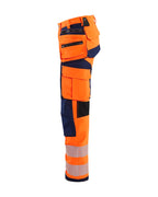 7197 Women's Hi-Vis Trousers with 4-way-Stretch