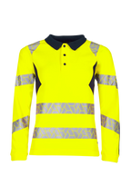 SYNQ® Obvias Long Women High-Vis Polo Shirt