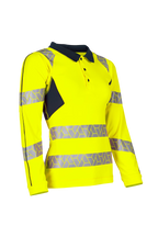SYNQ® Obvias Long Women High-Vis Polo Shirt