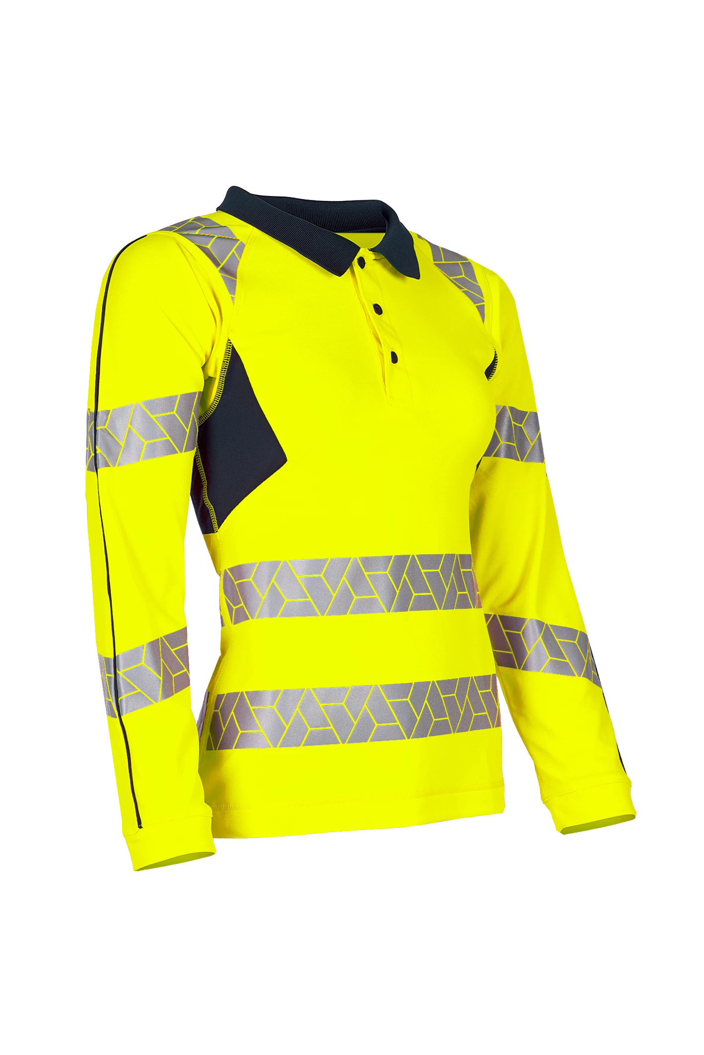 SYNQ® Obvias Long Women High-Vis Polo Shirt