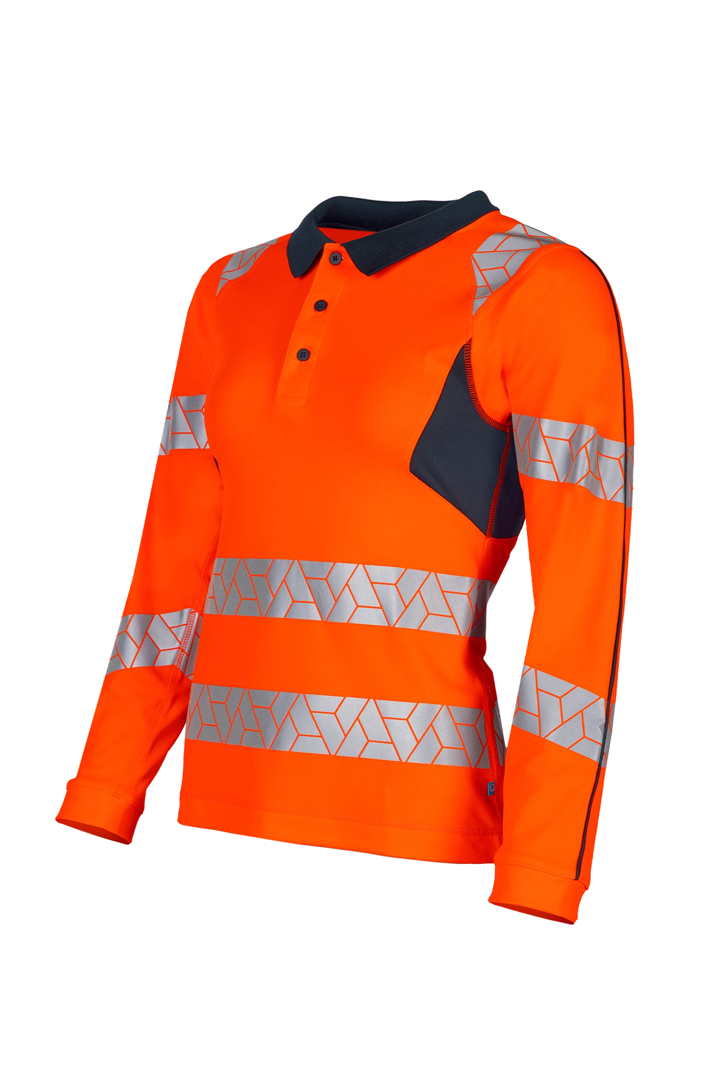 SYNQ® Obvias Long Women High-Vis Polo Shirt