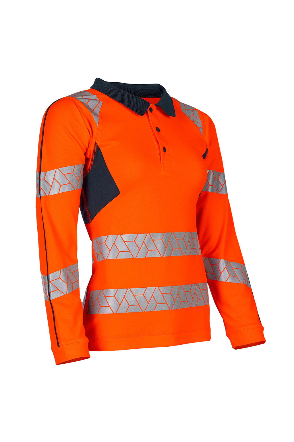 SYNQ® Obvias Long Women High-Vis Polo Shirt