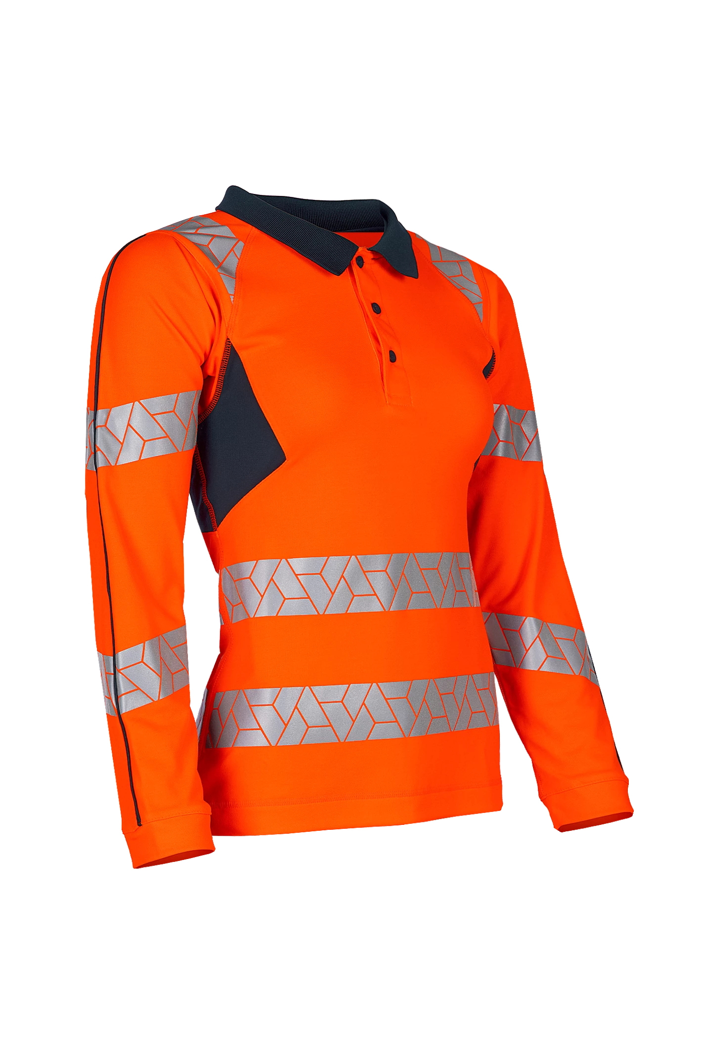 SYNQ® Obvias Long Women High-Vis Polo Shirt
