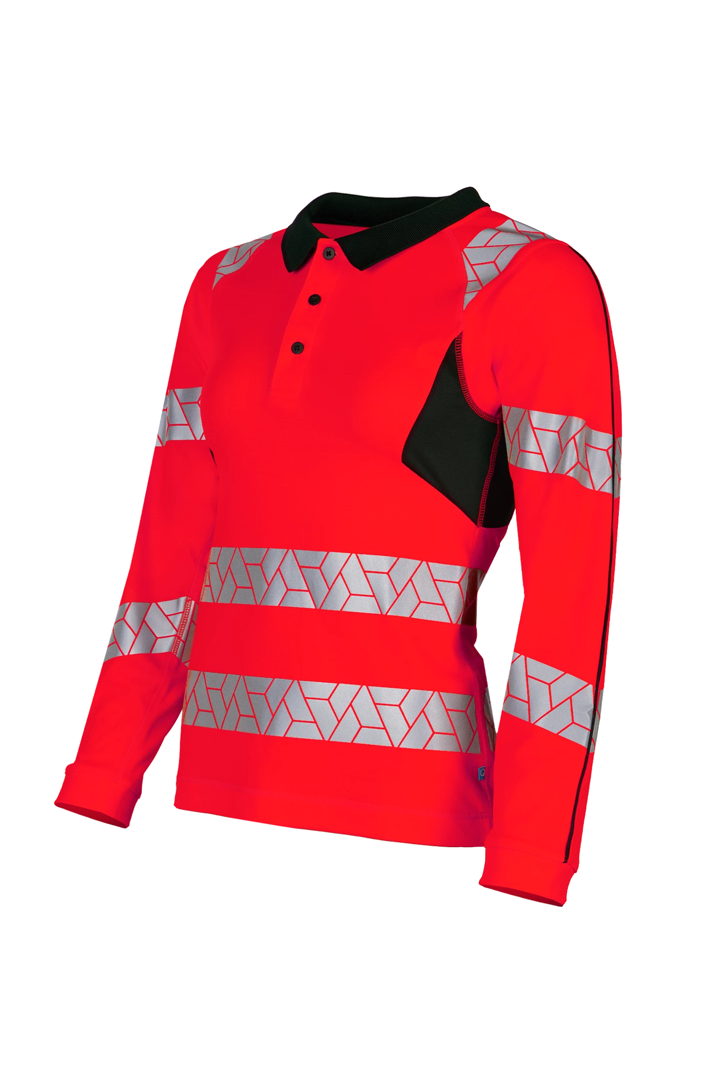 SYNQ® Obvias Long Women High-Vis Polo Shirt