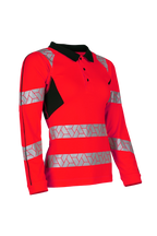 SYNQ® Obvias Long Women High-Vis Polo Shirt