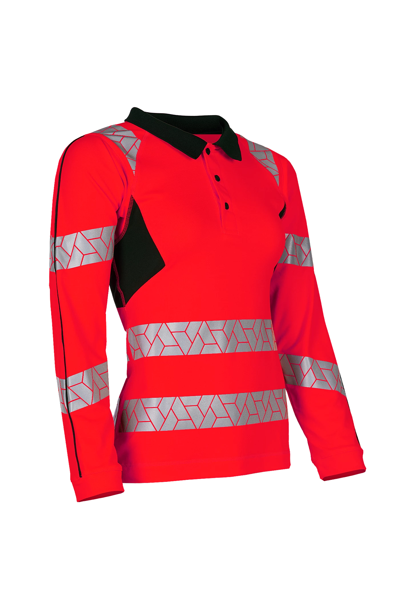 SYNQ® Obvias Long Women High-Vis Polo Shirt