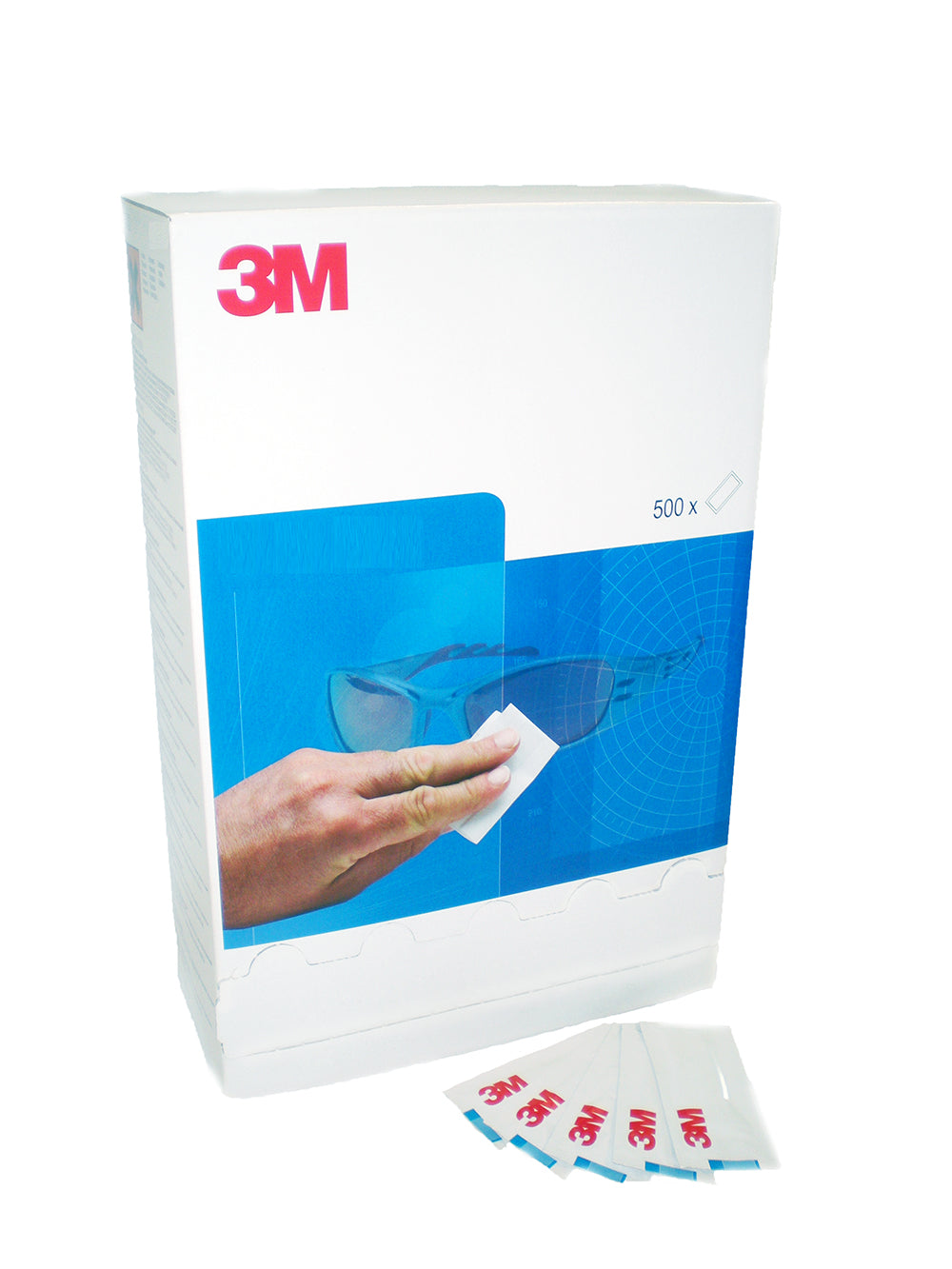 3m Disposable Lens Cleaning Wipes White