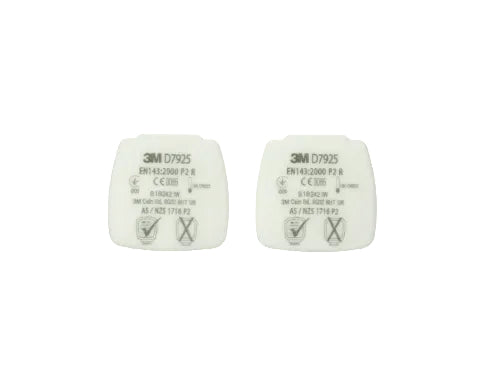 3m D7925 Secure Click P2 R Particulate Filter White