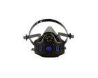 3m Hf-803sd Secure Click Speaking Diaphragm Half Mask Black