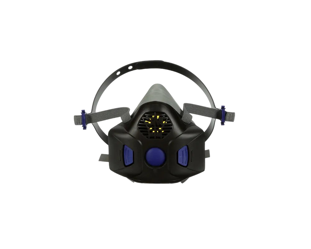 3m Hf-801sd Secure Click Speaking Diaphragm Half Mask Small Black