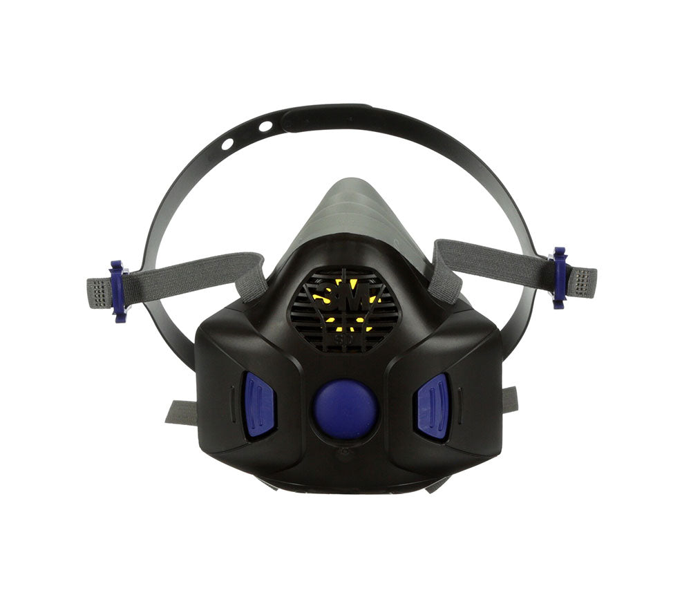 3m Hf-801sd Secure Click Speaking Diaphragm Half Mask Small Black