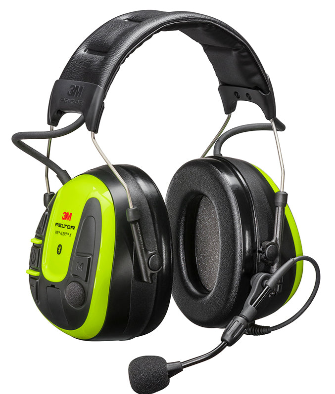 3m Peltor Ws Alert X Bluetooth Headset Saturn Yellow