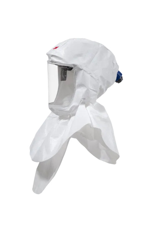 3m S657 Versaflo Headtop With Shoulder Coverage White