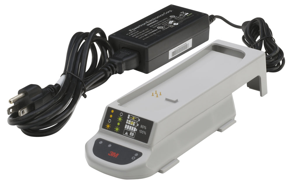 3m Tr-341uk Single Battery Charger Kit Grey