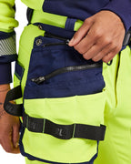 7022 Women's Hi-Vis Trousers 4-way Stretch