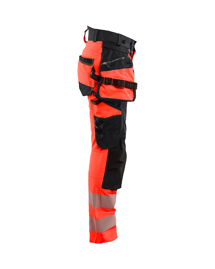 7022 Women's Hi-Vis Trousers 4-way Stretch