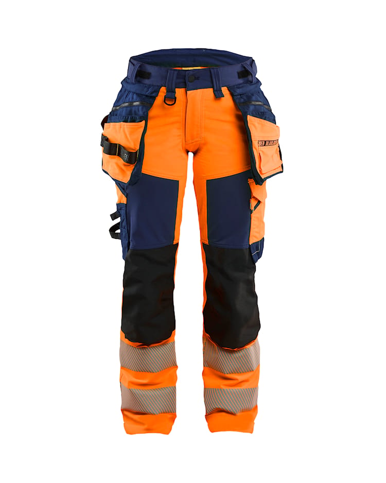 7022 Women's Hi-Vis Trousers 4-way Stretch