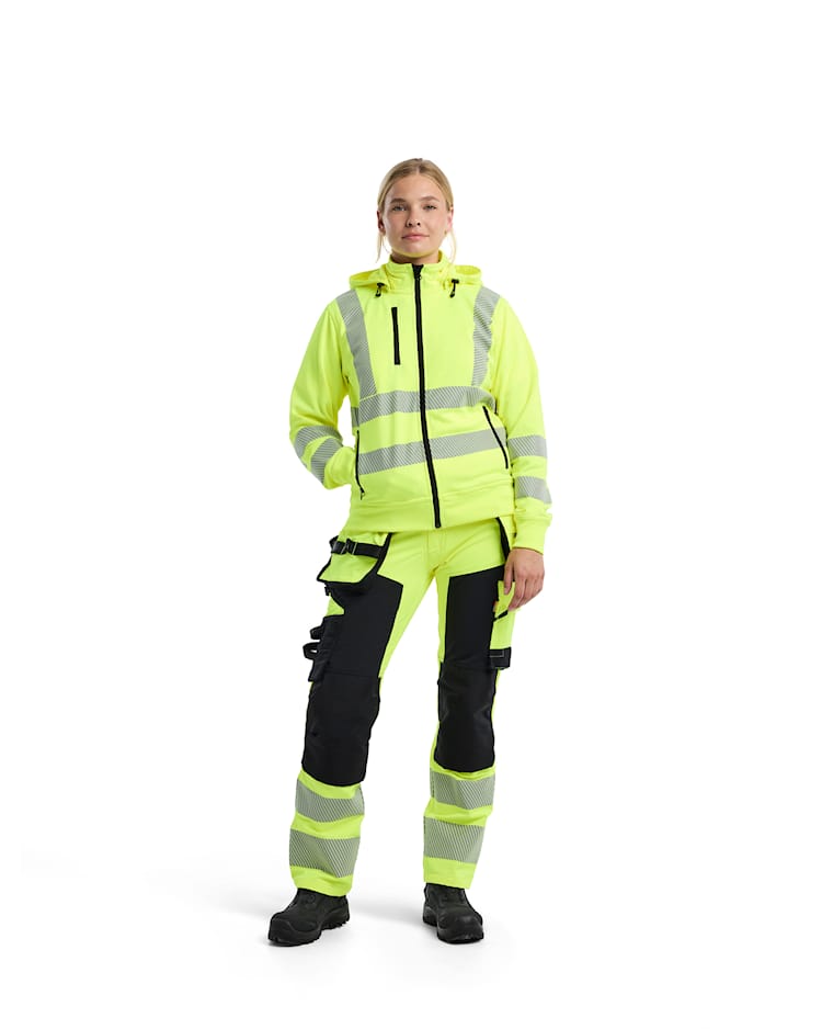 3574 Women's Hi-Vis Sweatshirt Detachable Hood