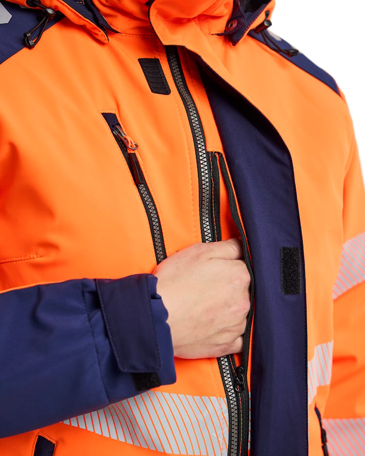 4401 Women´s Hi-vis Lightweight Lined Winter Softshell Jacket