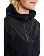 5941 Women's Knitted Jacket with Softshell and Hood