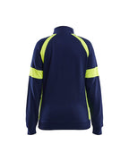 3568 Women's Sweatshirt with Hi-vis Full Zip