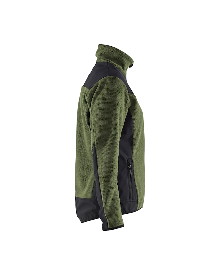 5943 Women's Knitted Jacket with Softshell